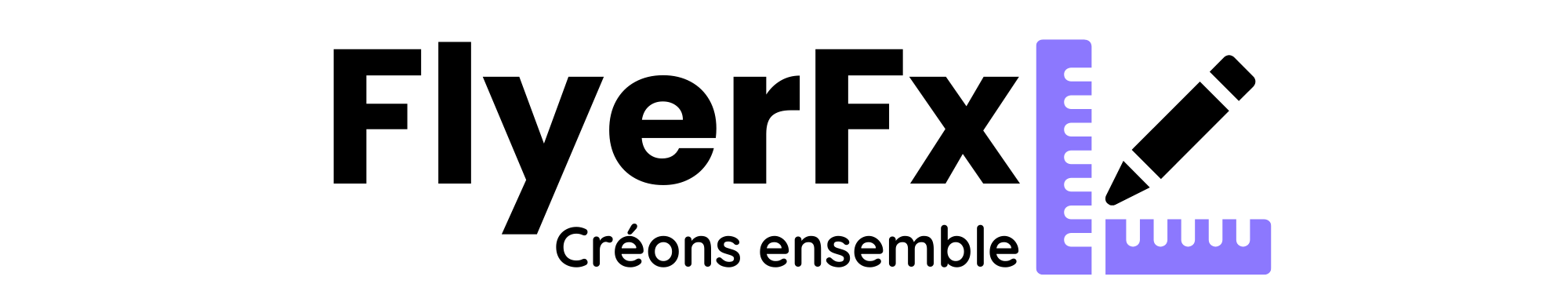 Logo FlyerFx — création de supports de communication